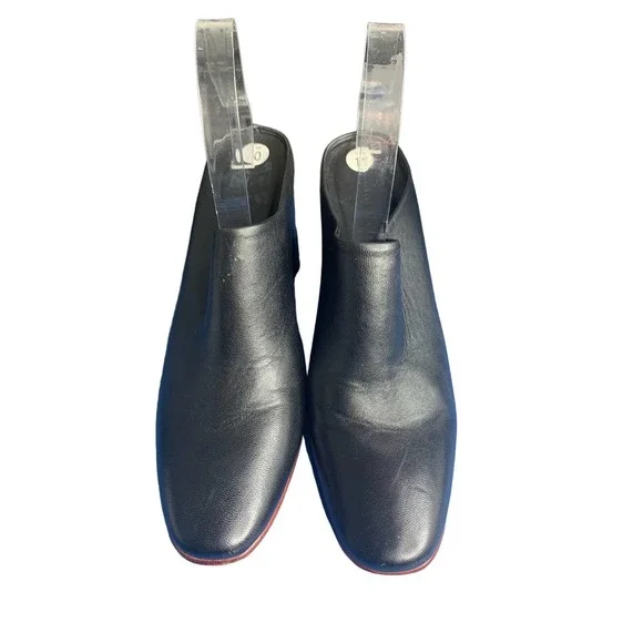 Rachel Comey Scarpa Leather Mules in Polished Black - Picture 3 of 14